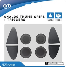 Aksessuaar ORB Analog Thumb Grips + Triggers (PS5)