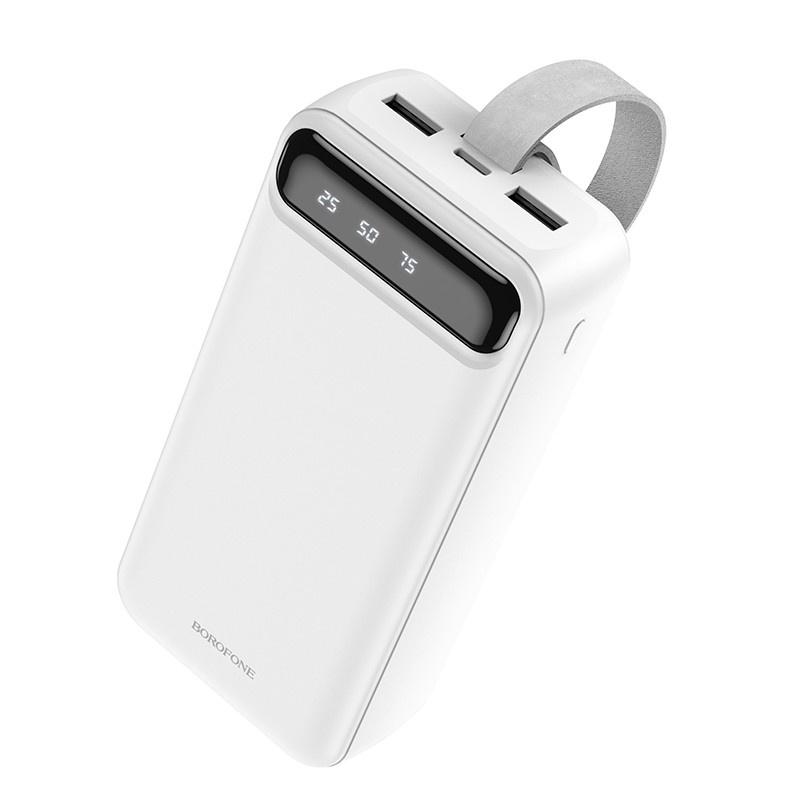 Nešiojamasįkroviklis(Powerbank)Borofone,30000mAh,balta