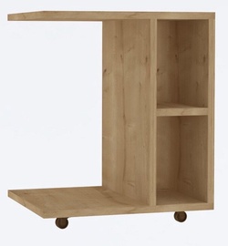 Журнальный столик Kalune Design Amy, дубовый, 45 см x 35 см x 50 см
