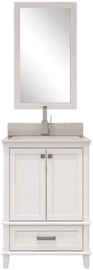 Комплект мебели для ванной Kalune Design Yukon 24, белый, 54 x 60 см x 86 см
