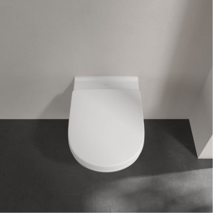 WC-pott, seinapealne Villeroy & Boch O.Novo, kaanega, 360 mm x 560 mm