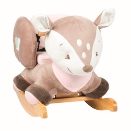 Игрушка-качалка Nattou Fanny Deer 1165405, дерево, плюшевый