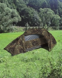 Vienvietīga telts Mil-tec Recom, daudzkrāsaina