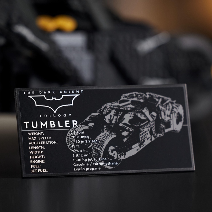Konstruktor LEGO DC Batmobile Tumbler 76240