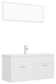 Комплект мебели для ванной VLX 3071342, белый, 38.5 x 100 см x 46 см