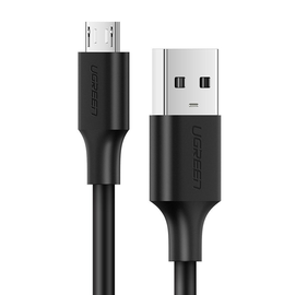 Провод Ugreen USB - micro USB USB, Micro USB, 1.5 м, черный