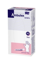 Перчатки Matopat Ambulex Nytril, неопудренные, XS, 100 шт.