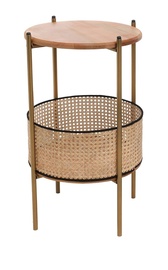 Журнальные столики Kalune Design 1029-3, коричневый/черный, 40 см x 40 см x 70 см