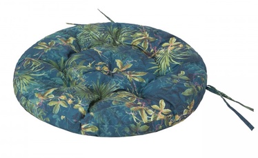Подушка для стула Hobbygarden Stork Small Ekolen STMZIT9, синий/зеленый, 65 x 65 см