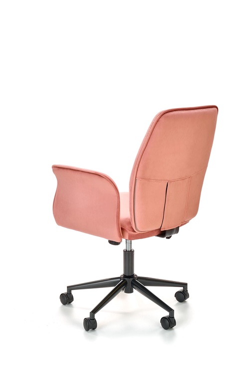 Офисный стул K481, 63 x 65 x 90 - 100 см, розовый
