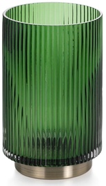 Vāze AmeliaHome Gallo, 19 cm, tumši zaļa