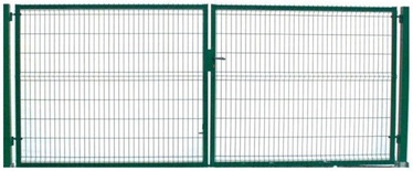 Vārti Garden Center Green Gates 1530 RAL6005, zaļa (prece ar defektu/trūkumu)