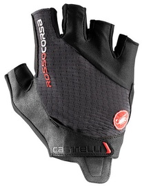 Velo cimdi Castelli Rosso Corsa Pro V, tumši pelēka, L