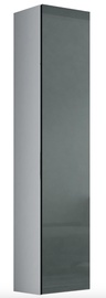 Seinariiul Cama Meble Vigo 180, valge/hall, 40 cm x 30 cm x 180 cm