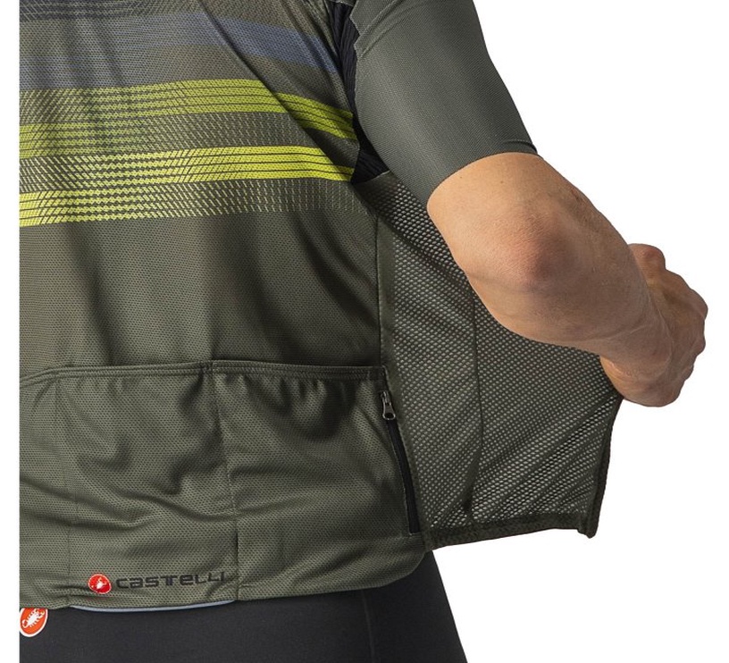 Термофутболка Castelli Endurance Pro, зеленый, L