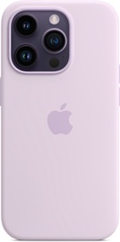 Vāciņš Apple Silicone Case with MagSafe, Apple iPhone 14 Pro, gaiši violeta