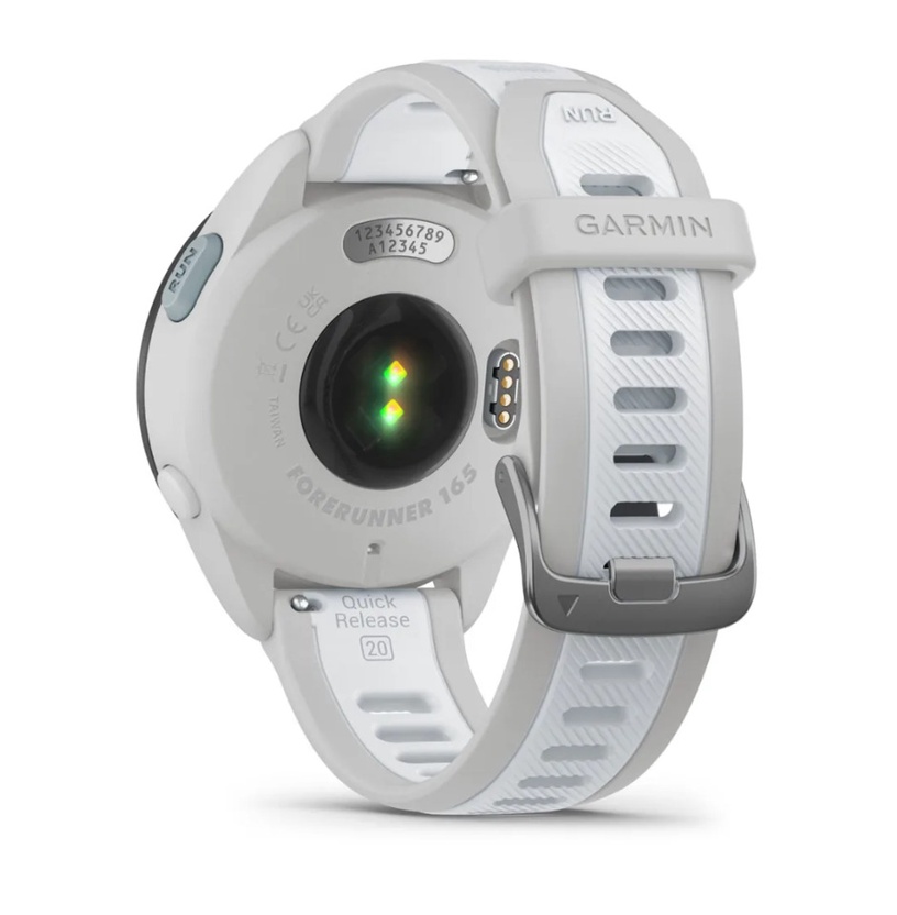 Nutikell Garmin Forerunner 165 010-02863-20, valge