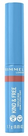Lūpu balzams Rimmel London Kind & Free Tinted Lip Balm 002 Apricot Beauty, 1.7 g