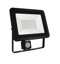 Prožektors Spectrum Noctis Lux3, 50 W, 4500 lm, 4000 °K, IP44, melna
