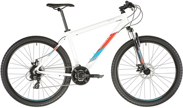 Velosipēds kalnu Serious Rockville Disc, 27.5 ", 17" (42 cm) rāmis, zila/balta/sarkana