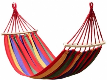 Šūpuļtīkls Double Hammock, daudzkrāsains, 200 cm