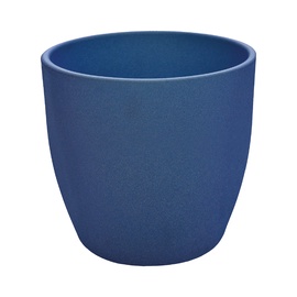 Цветочный горшок Domoletti EMI, керамика, Ø 13.5 см, синий