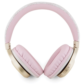 Belaidės ausinės Guess ZES125829, rožinė