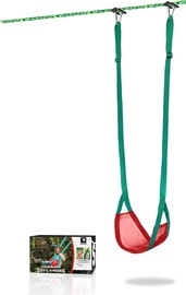 Šūpoles Schildkrot Slackers Ninja Soft Swing, 19 cm, sarkana/zaļa