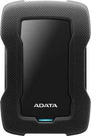 Ārējais disks Adata HD330, HDD, 5 TB, melna