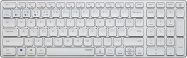 Клавиатура Rapoo E9700M EN, белый, беспроводная