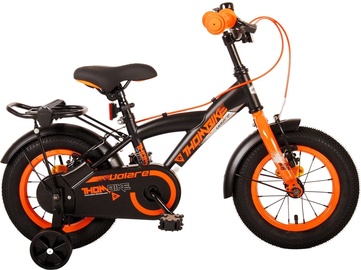 Vaikiškas dviratis, miesto Volare Thombike, juodas/oranžinis, 12"