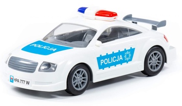 Bērnu rotaļu mašīnīte Wader-Polesie Police Car 77912, zila/balta