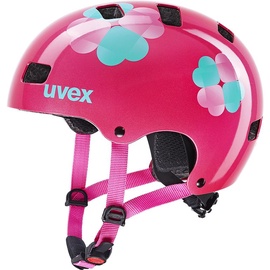 Шлемы велосипедиста детские Uvex Kid Kid 3, розовый/голубой, 55-58 см