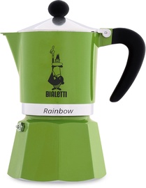 Kafijas kanna Bialetti Rainbow Green 1 Cup 0004971/NP, 0.06 l
