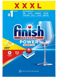 Таблетки для посудомоечной машины Finish Powerball Power Essential, 112 шт.