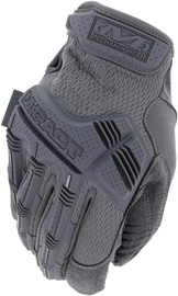 Darba cimdi pirkstaiņi Mechanix Wear M-Pact Wolf Grey MPT-88-008, ādas imitācija/termoplastiska gumija (tpr), pelēka, S, 2 gab.