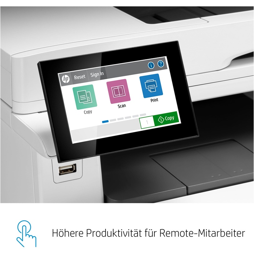 Multifunktsionaalne printer HP LaserJet Enterprise MFP M480f, laser, värviline