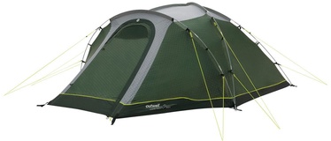 Neljakohaline telk Outwell Cloud 4 111480, roheline, 355 cm x 260 cm x 135 cm