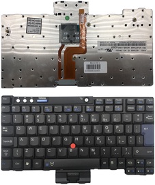 Клавиатура для переносного компьютера Lenovo KB313471, черный