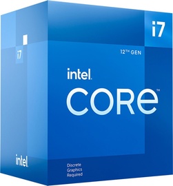 Процессор Intel Intel® Core™ i7-12700F BOX, 2.10ГГц, LGA 1700, 25МБ