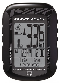 Велосипедный компьютер Kross KRC540 T4CLI000145, пластик, черный