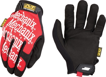 Рабочие перчатки кожаные Mechanix Wear The Original®, для взрослых, искусственная кожа, красный, XL