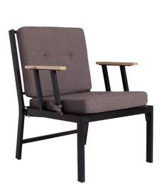 Садовый стул Floriane Garden Seat Sofa, коричневый, 74 см x 62 см x 84 см