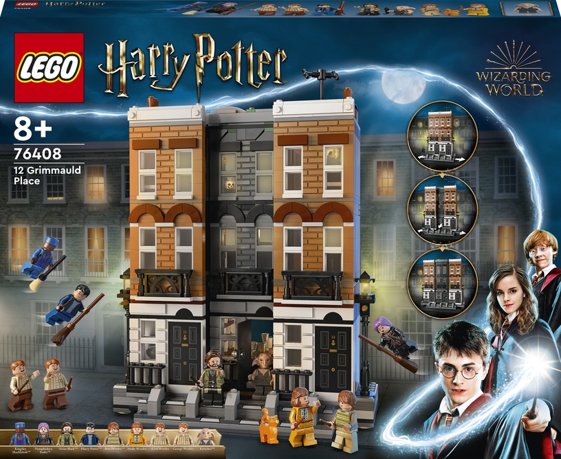 Konstruktor LEGO® Harry Potter 12 Grimmauld Place 76408