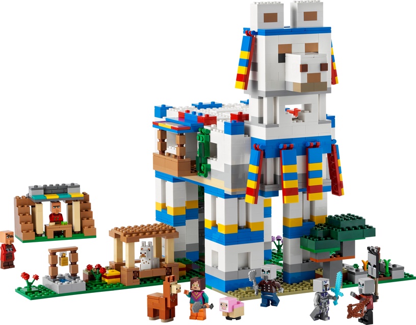 Konstruktors LEGO Minecraft Lamu ciemats 21188