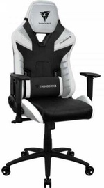 Игровое кресло Thunder X3 TC5 All White, 70 x 54 x 125 - 135 см, белый/черный