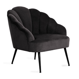 Atzveltnes krēsls Homla Ariel Basic, melna, 65 cm x 71 cm x 76 cm