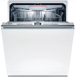Iebūvējamā trauku mazgājamā mašīna Bosch SMD6TCX00E, balta