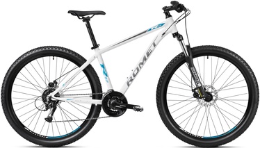 Велосипед горный Romet Rambler R9.2, 29 ″, 17" (42 cm) рама, белый/бирюзовый/графитовый