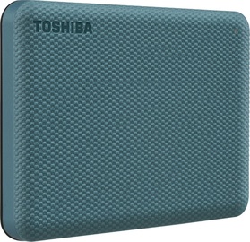 Cietais disks Toshiba Canvio Advance, HDD, 4 TB, zaļa